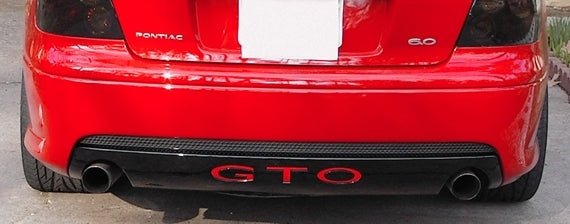 Rear Lettering Inlay Decal - GTO - GTO:R-01-GTO:R-02-GTO:R-03-GTO:R-04-GTO:R-05-  DRIVEN - 6