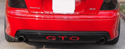 Rear Lettering Inlay Decal - GTO - GTO:R-01-GTO:R-02-GTO:R-03-GTO:R-04-GTO:R-05-  DRIVEN - 6