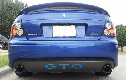 Rear Lettering Inlay Decal - GTO - GTO:R-01-GTO:R-02-GTO:R-03-GTO:R-04-GTO:R-05-  DRIVEN - 7