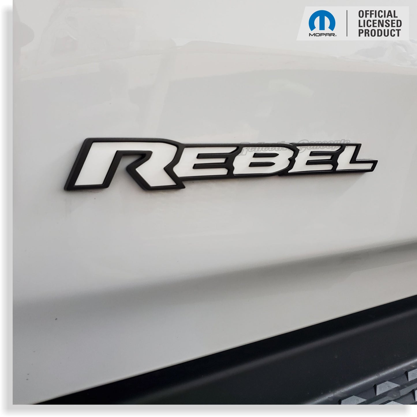 REBEL Emblem Inlay Decal - 2019-2026 Ram 1500 Rebel - Ram19:Rebel-B-01-Ram19:Rebel-B-03-Ram19:Rebel-B-02-Ram19:Rebel-B-04-Ram19:Rebel-B-05-  DRIVEN - 5