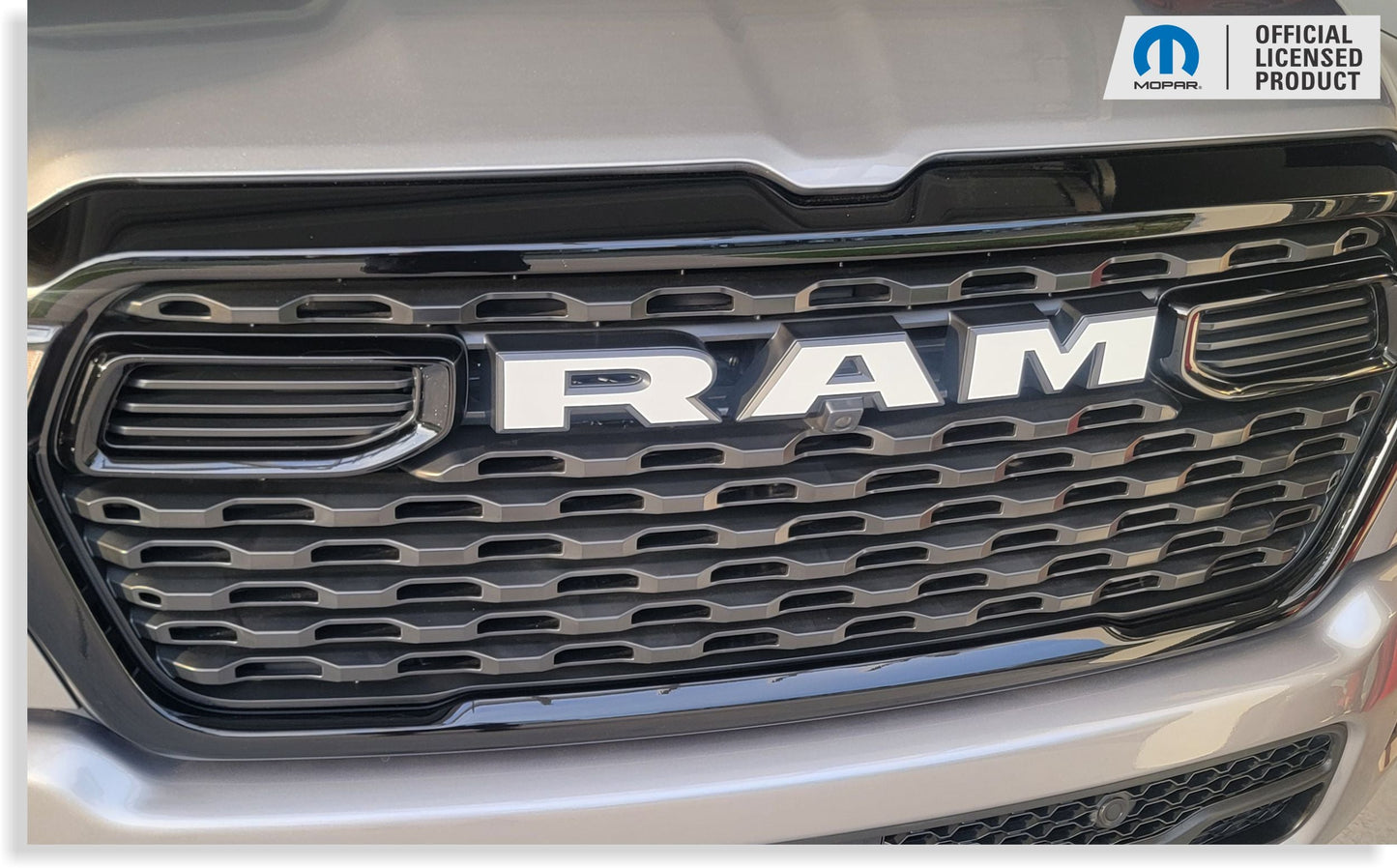 RAM Grille Emblem Overlay Decal   - 2025-2026 Ram 1500 - Ram25:Ram-F-1-Ram25:Ram-F-2-Ram25:Ram-F-3-Ram25:Ram-F-4-Ram25:Ram-F-5-  DRIVEN - 6