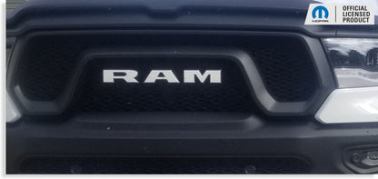 RAM Grille Emblem Overlay Decal   - 2019-2024 Ram 1500 Rebel - Ram19:Rebel-F-01-Ram19:Rebel-F-03-Ram19:Rebel-F-02-Ram19:Rebel-F-04-Ram19:Rebel-F-05-  DRIVEN - 16