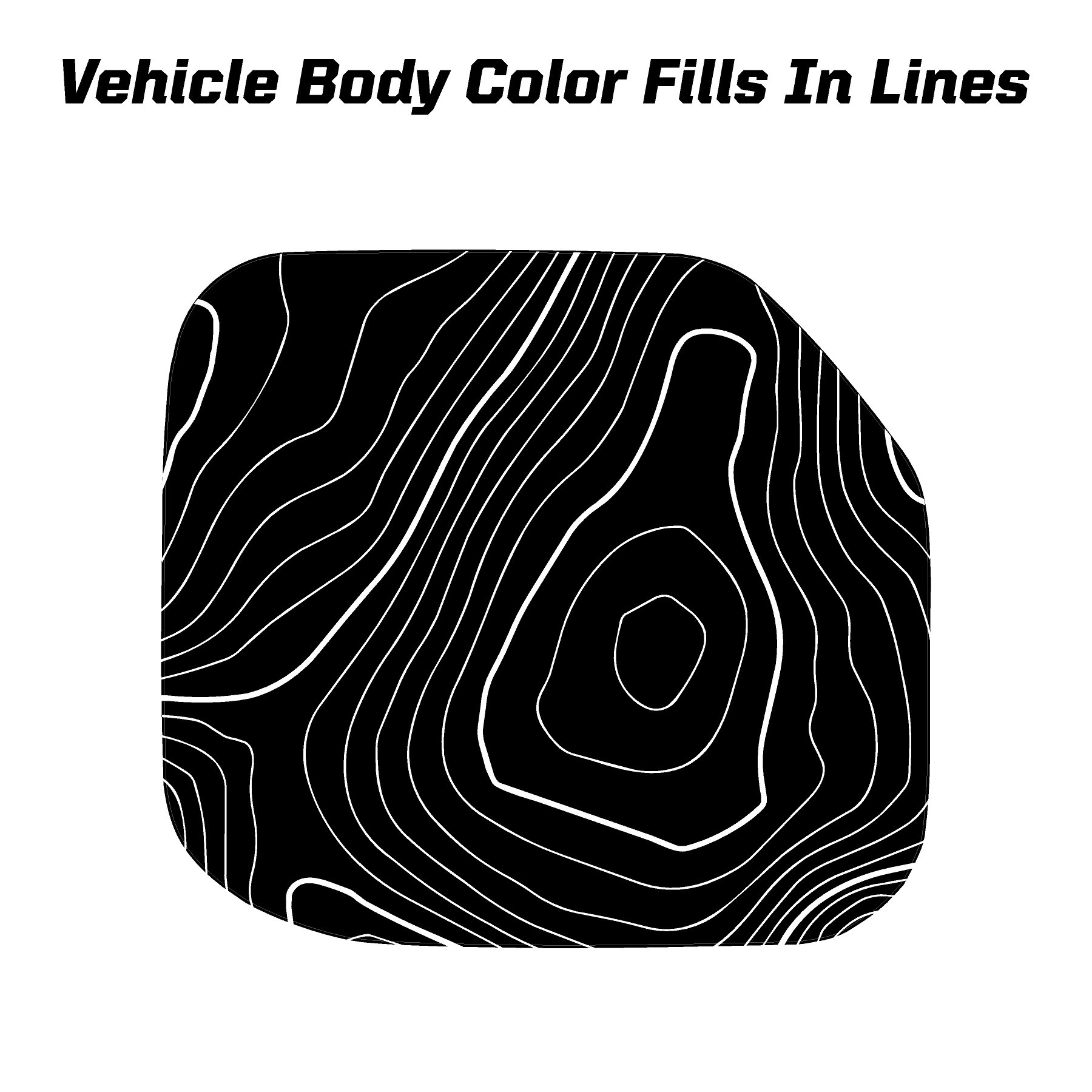 Printed Series Fuel Door Overlay - 2021+ Bronco - 21BRONCOPRFUEL-GEN-21BRONCOPRFUEL-BT-21BRONCOPRFUEL-MT-21BRONCOPRFUEL-BBT-21BRONCOPRFUEL-PRM-  DRIVEN - 14