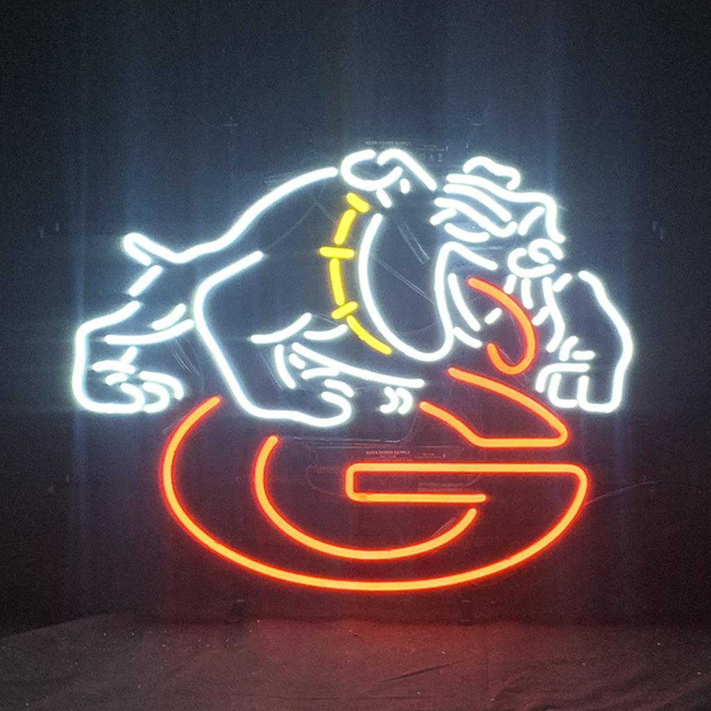 Georgia Bulldogs Uga Football Neon Signs Light - ME418-  DRIVEN - 3