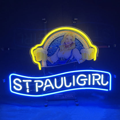 Germany St Pauli Girl Beer Neon Signs - MEXC053-  DRIVEN - 1