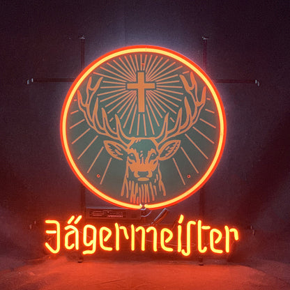 Germany Jagermeifter Beer Neon Signs Light - ME984-  DRIVEN - 1