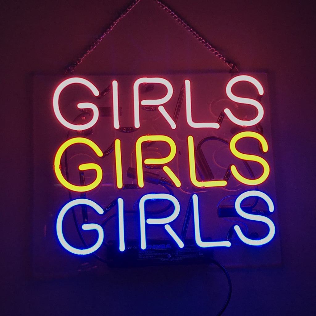 Girls Girls Girls Neon Signs - TN091B-TN091A-TN091C-  DRIVEN - 7