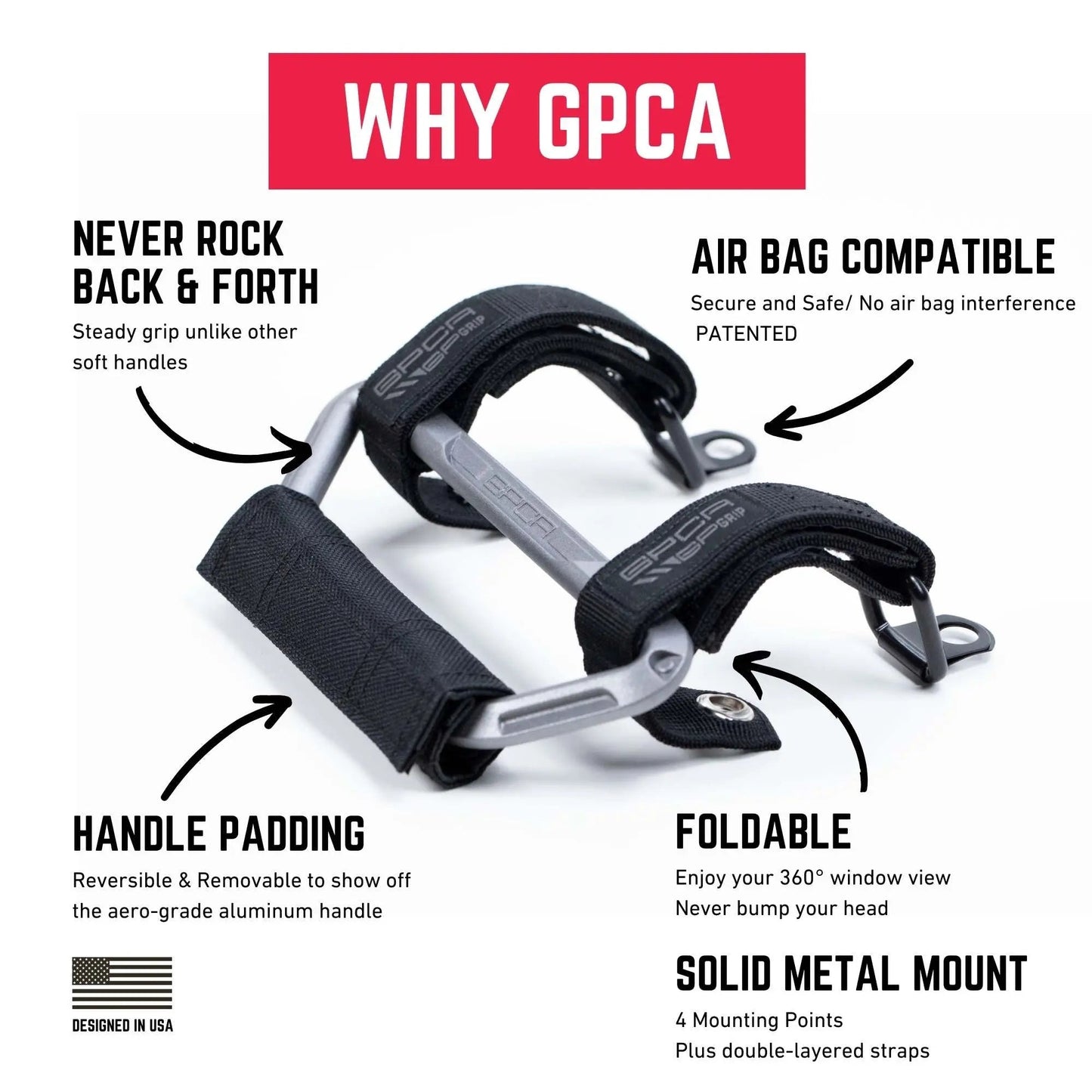 GP-Grip AIR for Gladiator 2024+ - GPG-A2-BLK-GPG-A2B2-BLK-A2B2-BLK-STARTDR6-RT-GPG-A2-RED-GPG-A2B2-RED-  DRIVEN - 6