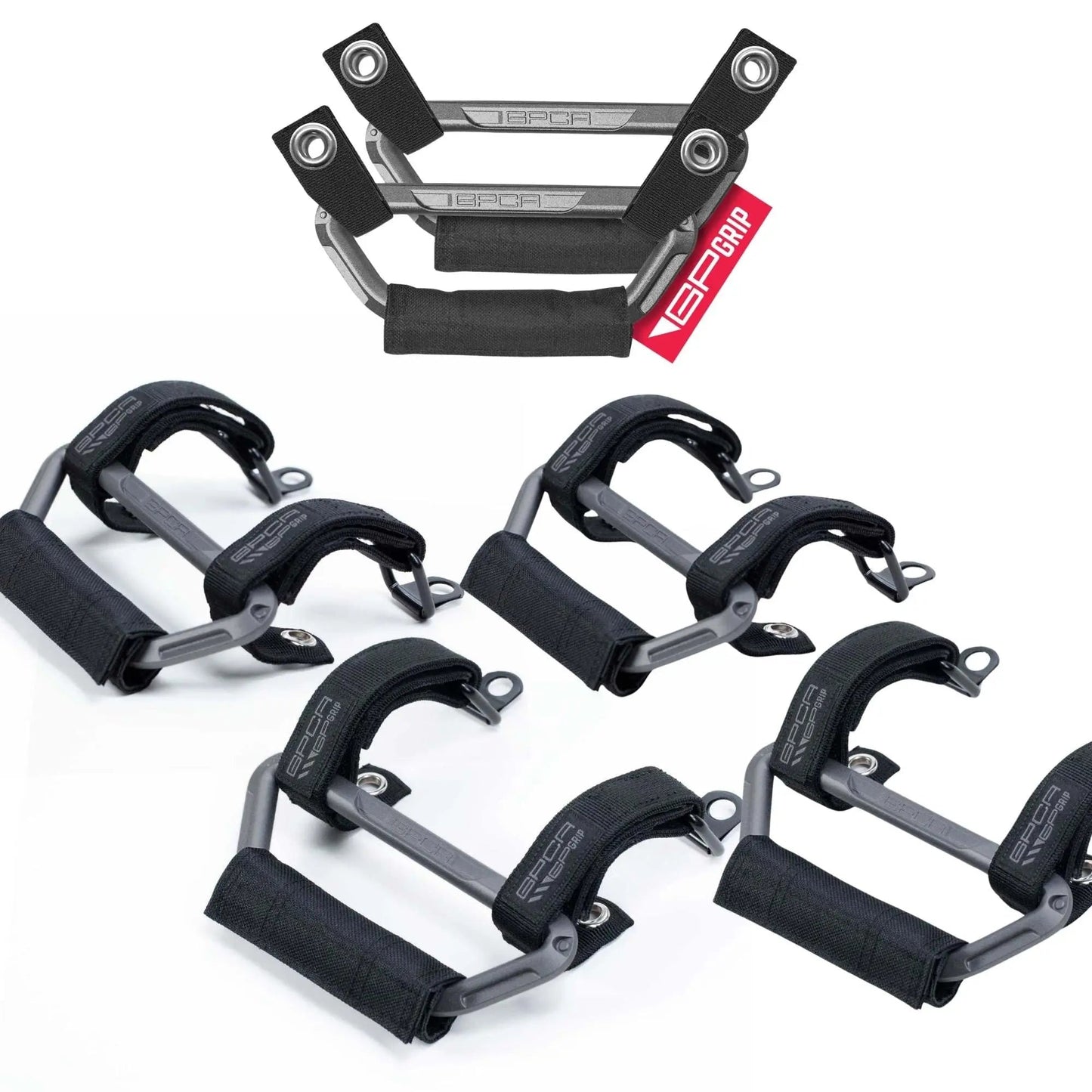 GP-Grip AIR — Airbag-Safe Handle for Jeep Wrangler (2024+) - GPG-A2-RED-GPG-A4-RED-GPG-A2B2-RED-GPG-A4B2-RED-GPG-AR-RED-  DRIVEN - 24