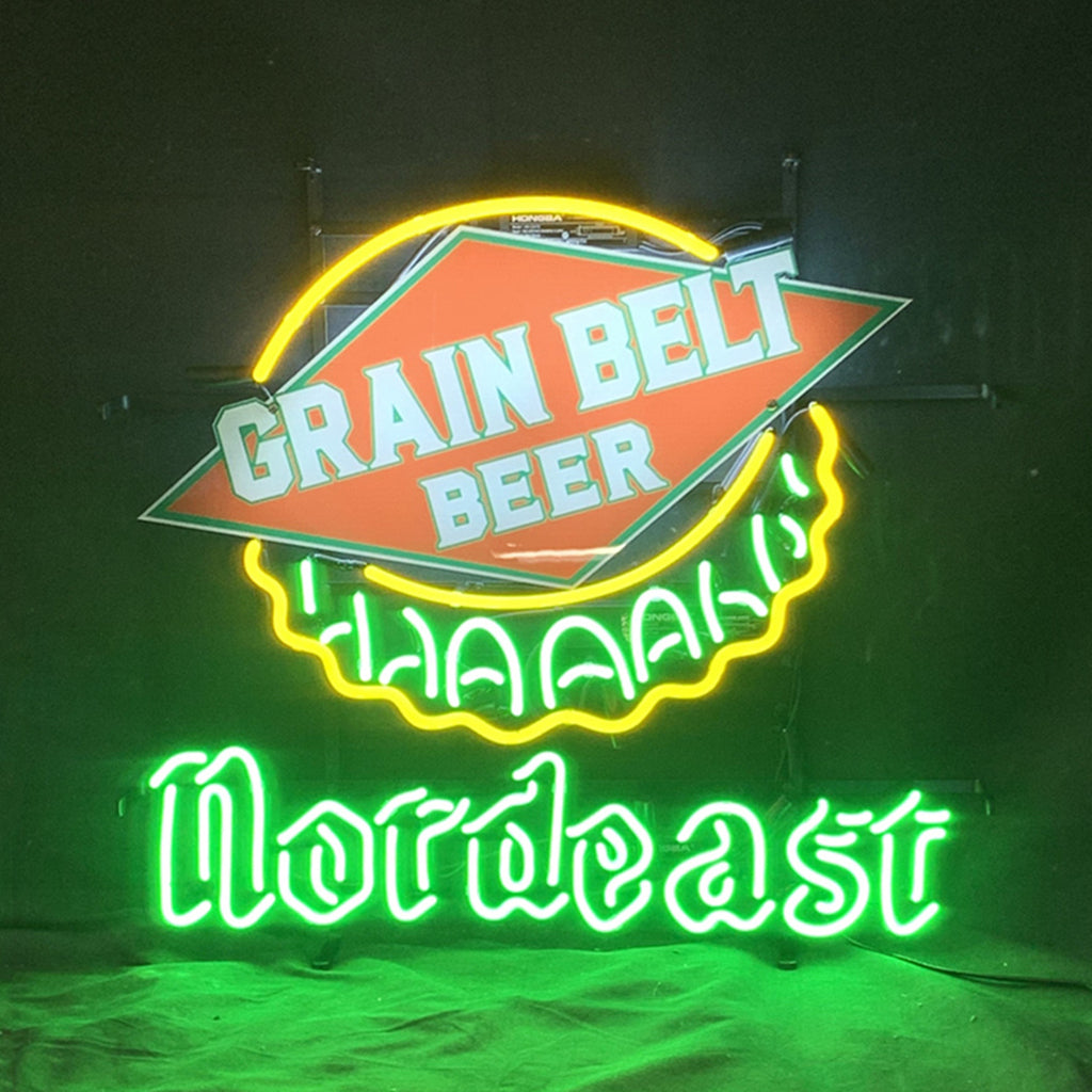 Grain Belt Beer Nordeast Neon Signs - MEX024-  DRIVEN - 1