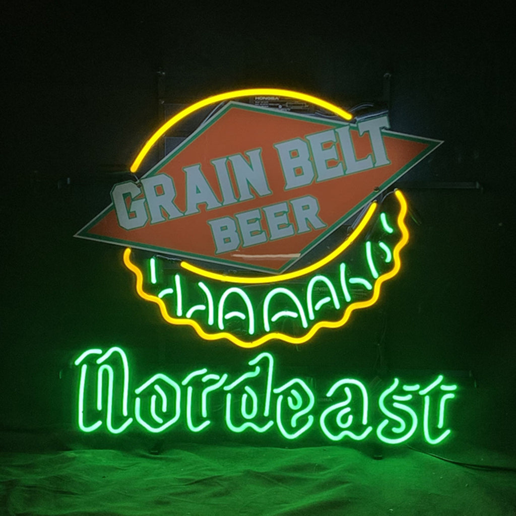 Grain Belt Beer Nordeast Neon Signs - MEX024-  DRIVEN - 2