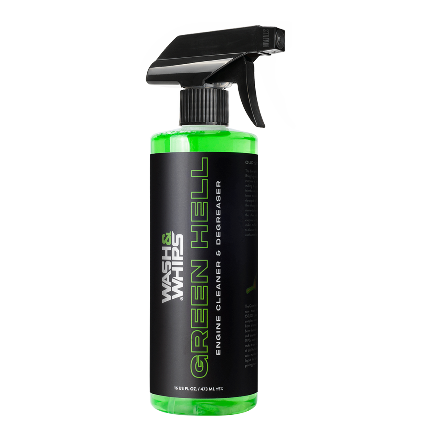 WASH&WHIPS |  Green Hell Engine Cleaner & Degreaser - MFH070-MFH170-MFH070-1G-  DRIVEN - 1