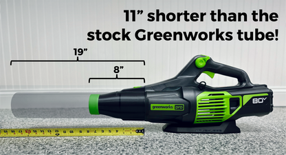 STUBBY® Car Drying Nozzle for Greenworks 760, 730, 700, 610, 585, 550, 515, & 500 CFM Leaf Blowers