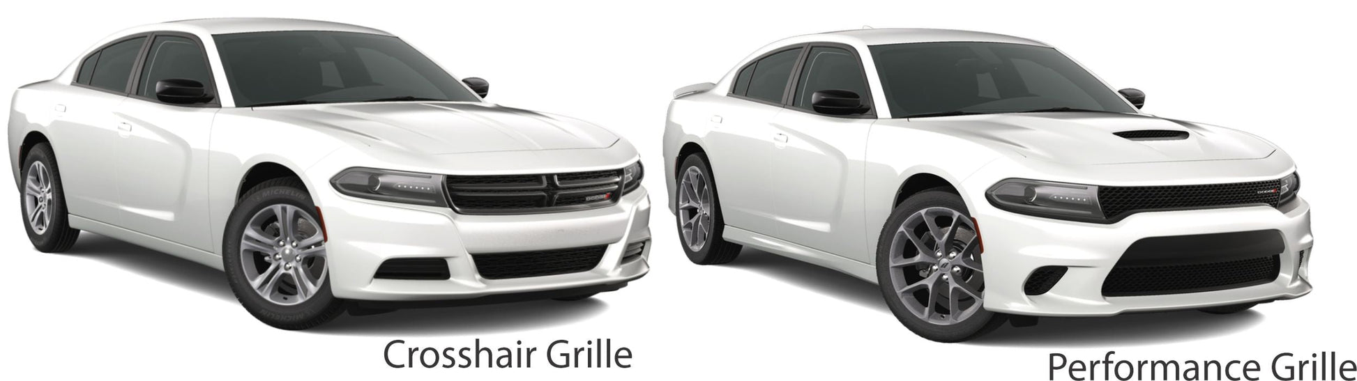 DODGE Grille Emblem Overlay Decal -  2013-2023 Charger - Charger:Dodge-G-01-Charger:Dodge-G-02-  DRIVEN - 6