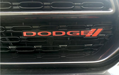 DODGE Grille Emblem Overlay Decal -  2013-2023 Charger - Charger:Dodge-G-01-Charger:Dodge-G-02-  DRIVEN - 7