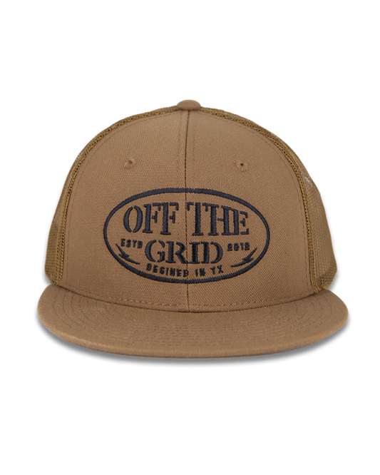Grunge Snapback Hat - OMWH324014BO01-OMWH324014BH01-OMWH324014CO01-  DRIVEN - 1
