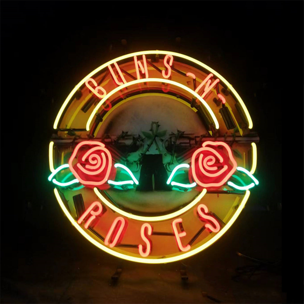Guns N Roses Team Logo Neon Signs Light - MEX351-  DRIVEN - 2
