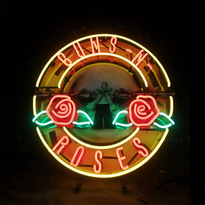 Guns N Roses Team Logo Neon Signs Light - MEX351-  DRIVEN - 2