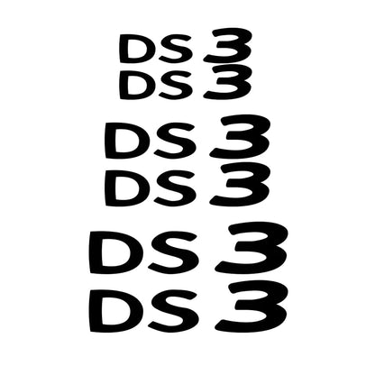 For Citroen DS3 Cabrio DS4 DS5 Prestige DS6 DS DS7 Auto Tuning Accessories 6Pcs Car Brake Caliper Badge Sticker Vinyl Film Decal - sku-50817749418116-sku-50817749450884-sku-50817749483652-sku-50817749516420-sku-50817749549188-  DRIVEN - 1
