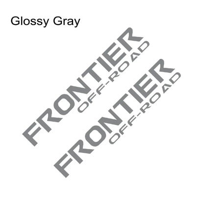Trunk Bed Side Graphic Decal for Nissan Frontier | 2-Piece Pickup Vinyl Sticker - 200000182:691#Glossy Gray-200000182:10#Glossy Red-200000182:496#Matt Silver-200000182:1052#Colorful Laser-200000182:193#Glossy Black-  DRIVEN - 15