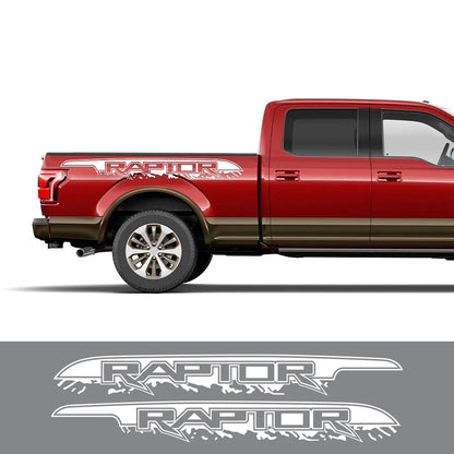 Mudslinger Trunk Side Door Decal for Ford F-150 Raptor SV (2007-2024) | Vinyl Sticker - 200000182:193#Glossy Black-200000182:691#Glossy Gray-200000182:29#Glossy White-200000182:350852#Glossy Orange-200000182:10#Glossy Red-  DRIVEN - 2