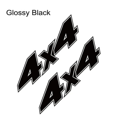 4x4 Door Side & Tailgate Decal for Nissan Navara | 2-Piece Pickup Vinyl Film Cover - 200000182:193#Glossy Black-200000182:29#Glossy White-200000182:691#Glossy Gray-200000182:10#Glossy Red-200000182:350852#Glossy Orange-  DRIVEN - 16