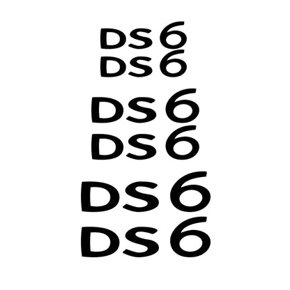 For Citroen DS3 Cabrio DS4 DS5 Prestige DS6 DS DS7 Auto Tuning Accessories 6Pcs Car Brake Caliper Badge Sticker Vinyl Film Decal - sku-50817749418116-sku-50817749450884-sku-50817749483652-sku-50817749516420-sku-50817749549188-  DRIVEN - 4