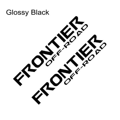 Trunk Bed Side Graphic Decal for Nissan Frontier | 2-Piece Pickup Vinyl Sticker - 200000182:691#Glossy Gray-200000182:10#Glossy Red-200000182:496#Matt Silver-200000182:1052#Colorful Laser-200000182:193#Glossy Black-  DRIVEN - 12