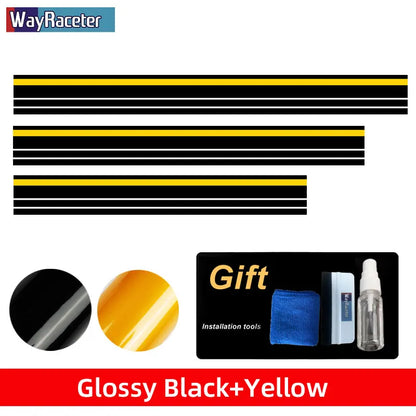 Hood, Roof & Trunk Body Stripe Decal | Engine Cover Bonnet Vinyl Graphic Kit - 200000182:366#Only Hood 3-200000182:350852#Only Hood 2-200000182:10#Only Hood 1-200000182:691#Hood Roof Tail 3-200000182:29#Hood Roof Tail 2-  DRIVEN - 12