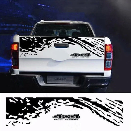 Trunk Tailgate Custom Graphic Decal for Ford Ranger | Vinyl Truck Sticker - 200000182:350852#Black-  DRIVEN - 1