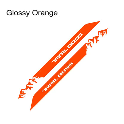 Hood & Side Graphic Decal for Chevrolet Silverado Trail Boss | Vinyl Truck Sticker - 200000182:10#Glossy Red-200000182:691#Glossy Gray-200000182:350852#Glossy Orange-200000182:350853#Carbon Fiber-200000182:350850#Matt Black-  DRIVEN - 12
