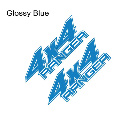 4x4 Rear Bed Side Decal for Ford Ranger Raptor | Pickup Truck Vinyl Graphic - 200000182:350850#Matt Gold-200000182:173#Glossy Blue-200000182:366#Glossy Yellow-200000182:350852#Glossy Orange-200000182:10#Glossy Red-  DRIVEN - 7