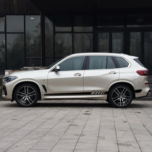 Side Stripe Body Decal for BMW X5 / X3 / X6 / X1 / X2 / X4 / X7 / M2 / M3 / M4 / M5 | Full Lineup Vinyl - 200000182:200013901#Matt Sliver;355:203282824#X2-  DRIVEN - 2