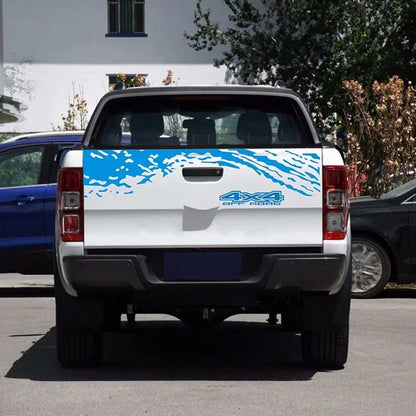 Trunk Tailgate Custom Graphic Decal for Ford Ranger | Vinyl Truck Sticker - 200000182:350852#Black-200000182:691#Rose red-200000182:10#Blue-200000182:193#White-200000182:29#Red-  DRIVEN - 3