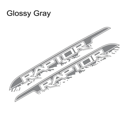 Mudslinger Trunk Side Door Decal for Ford F-150 Raptor SV (2007-2024) | Vinyl Sticker - 200000182:193#Glossy Black-200000182:691#Glossy Gray-200000182:29#Glossy White-200000182:350852#Glossy Orange-200000182:10#Glossy Red-  DRIVEN - 9
