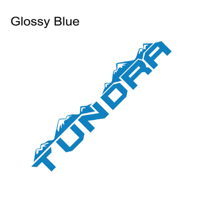 Mountain Tailgate & Rear Tail Decal for Toyota Tundra | Glossy Vinyl Truck Graphic - 200000182:350852#Glossy White-200000182:350850#Glossy Black-200000182:366#Matt Gold-200000182:193#Glossy Blue-200000182:173#Glossy Yellow-  DRIVEN - 11