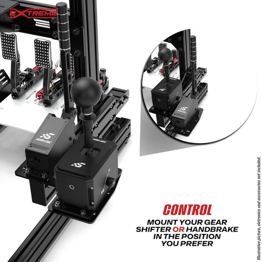 HANDBRAKE ADD-ON FOR GEAR SHIFTER MOUNT AX80 - 4006-  DRIVEN - 2