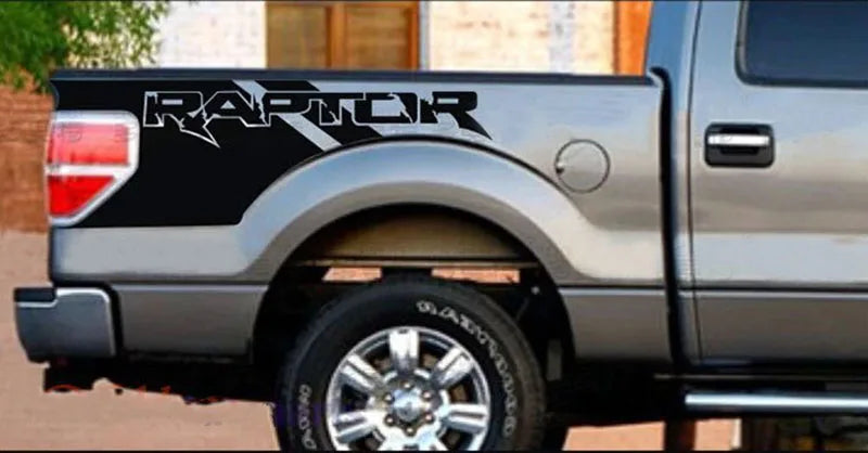 Matte Black SVT Body, Trunk & Tail Side Decal for Ford F-150 Raptor (2009–2014) | SVT Vinyl Graphics - <none>-  DRIVEN - 5