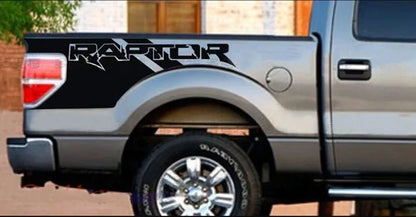 Matte Black SVT Body, Trunk & Tail Side Decal for Ford F-150 Raptor (2009–2014) | SVT Vinyl Graphics - <none>-  DRIVEN - 5