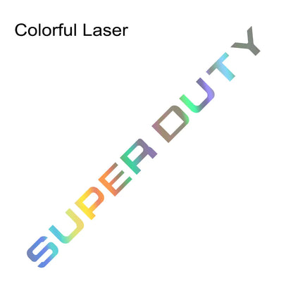 Front Windshield Logo Decal for Ford Super Duty F-250 / F-350 | Vinyl Truck Graphic Cover - 200000182:496#Matt Silver-200000182:1052#Colorful Laser-200000182:350850#Matt Black-200000182:350853#Carbon Fiber-200000182:193#Glossy Black-  DRIVEN - 16