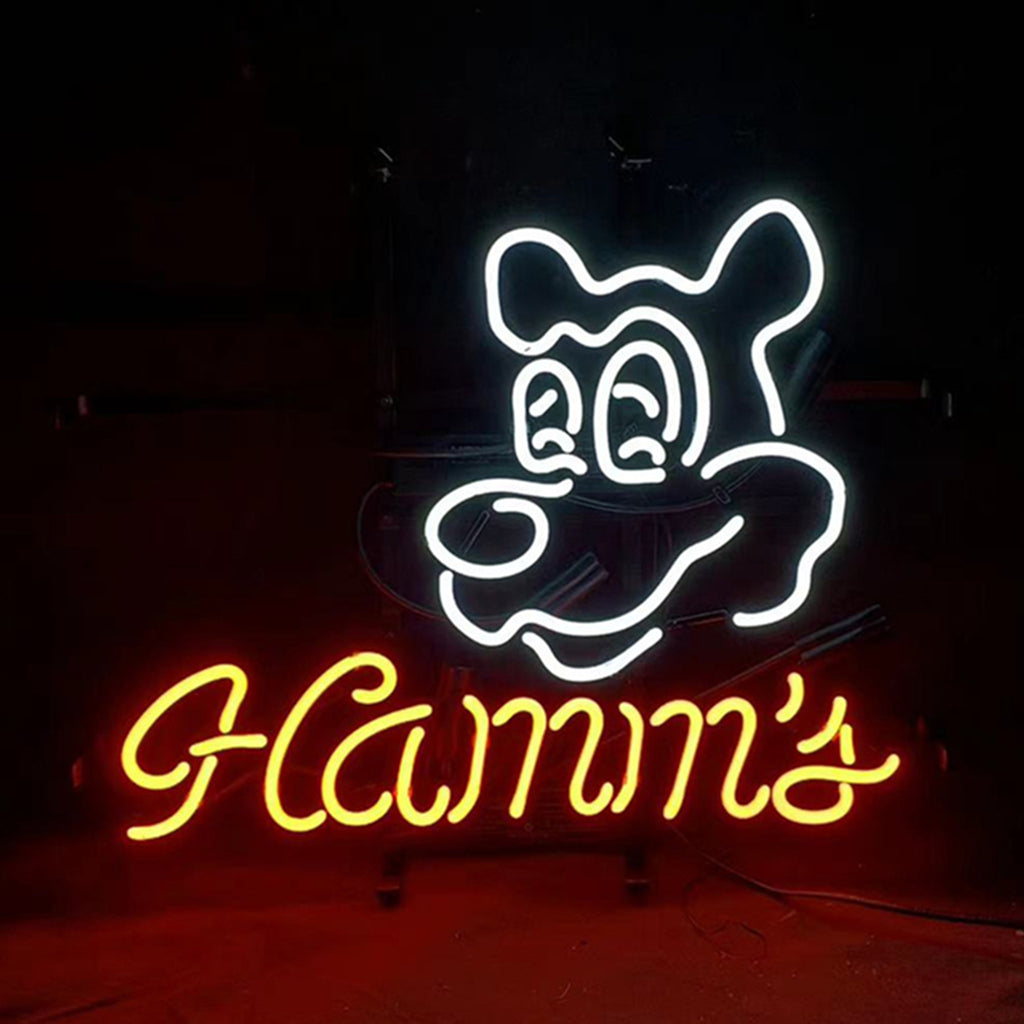 Hamm's Beer Bear Neon Signs Light - ME318-  DRIVEN - 2