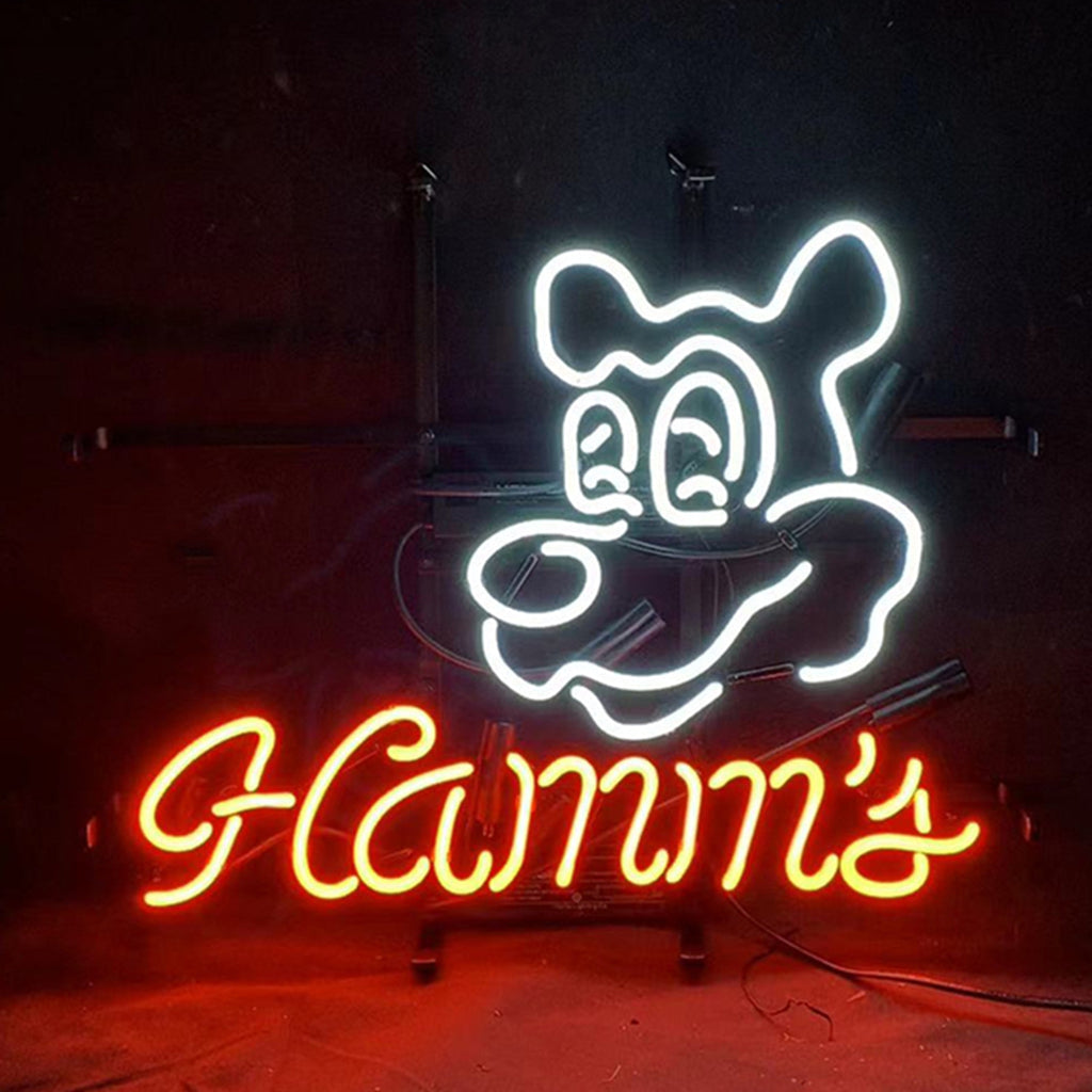Hamm's Beer Bear Neon Signs Light - ME318-  DRIVEN - 1