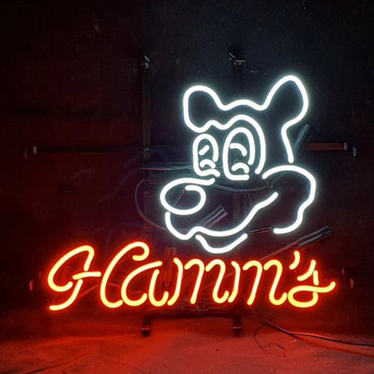 Hamm's Beer Bear Neon Signs Light - ME318-  DRIVEN - 1