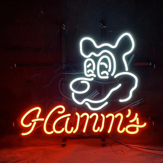 Hamm's Beer Bear Neon Signs Light - ME318-  DRIVEN - 1