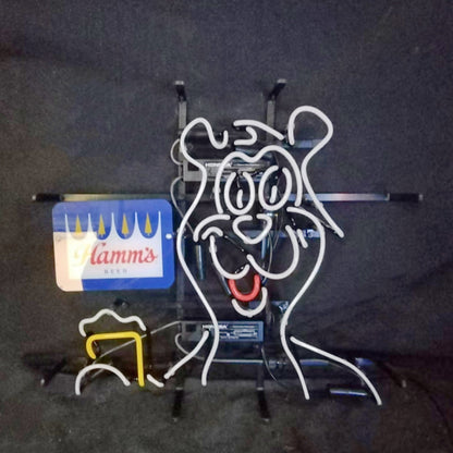 Hamm's Beer Bear Neon Light Sign - MA076-  DRIVEN - 3