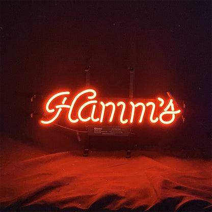 Red Hamm's Beer Neon Sign Light - ME422-  DRIVEN - 2