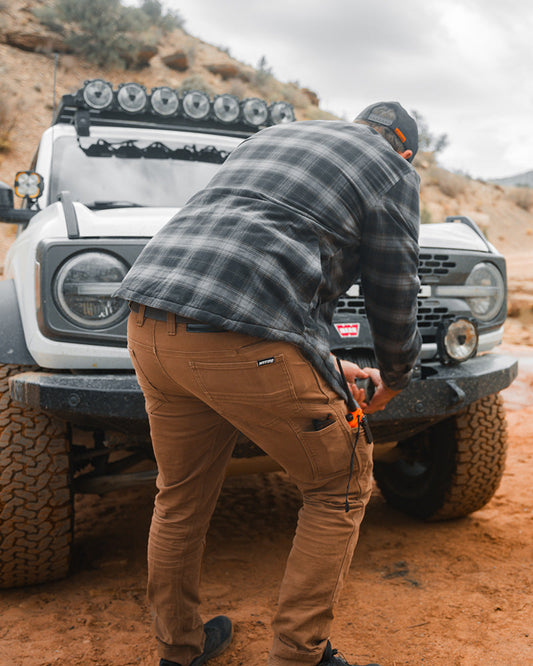 Hardened Double Knee Pant - TOB - OMWP325008TO01-OMWP325008TO02-OMWP325008TO03-OMWP325008TO04-OMWP325008TO05-  DRIVEN - 2