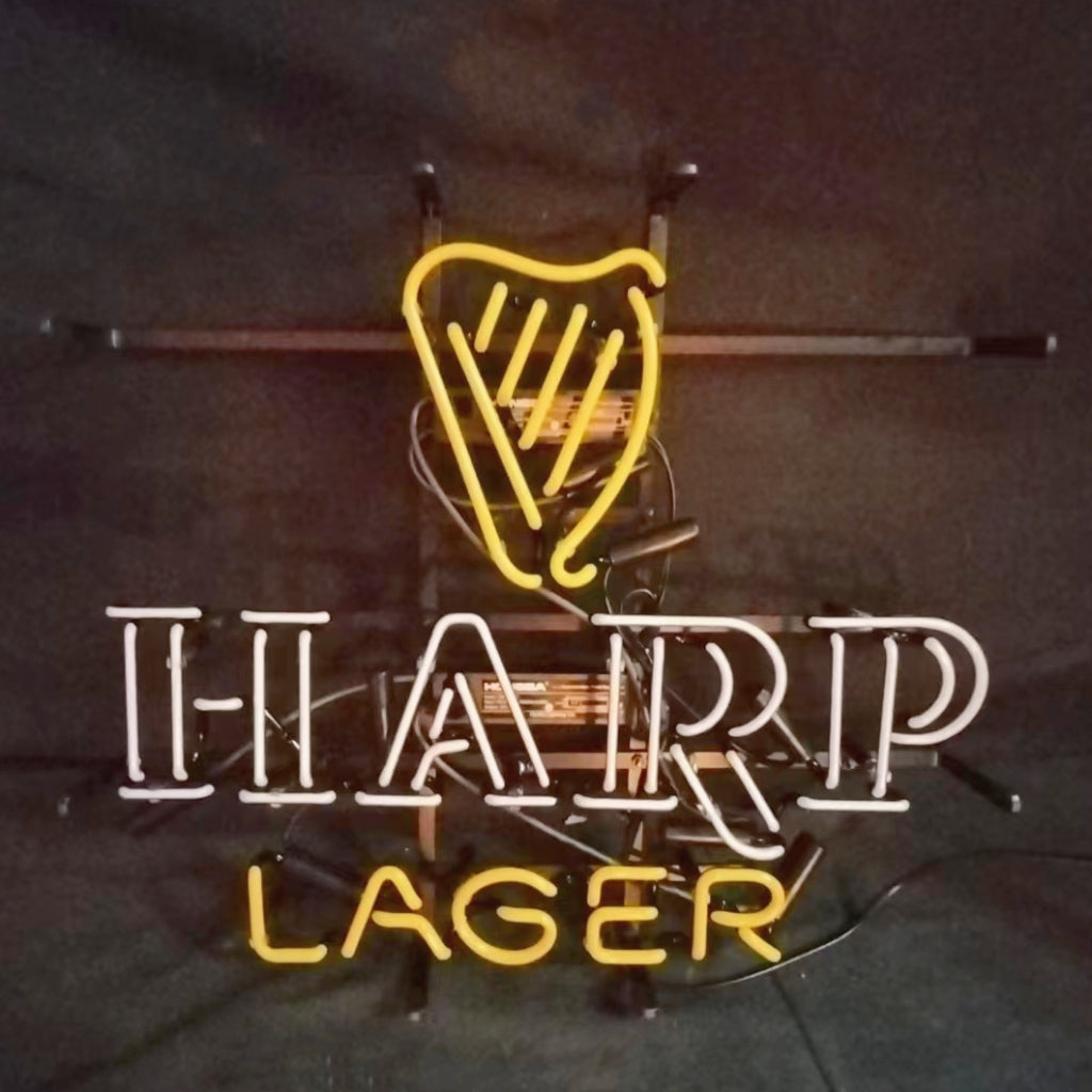 Harp Lager Beer Neon Signs - MEX144-  DRIVEN - 3