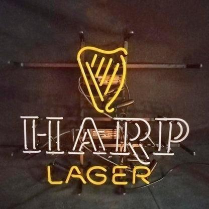 Harp Lager Beer Neon Signs - MEX144-  DRIVEN - 3
