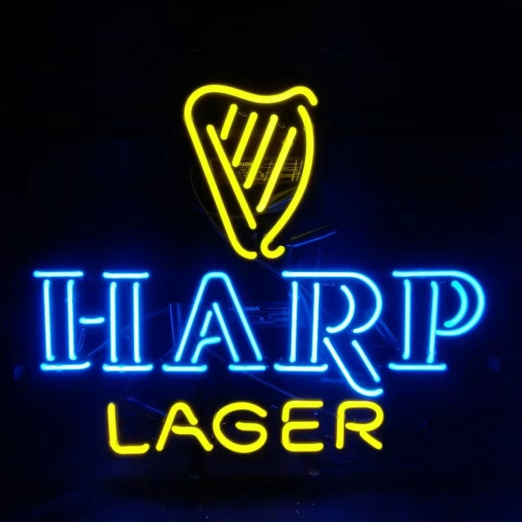 Harp Lager Beer Neon Signs - MEX144-  DRIVEN - 2